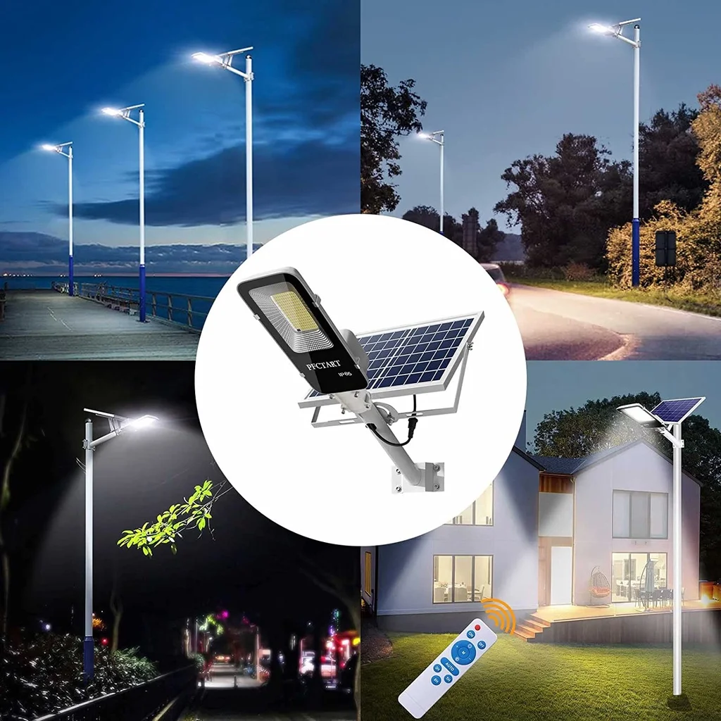 200W Powerful Solar Light Outd - Outdoor Lighting Garage ulasan dan harga