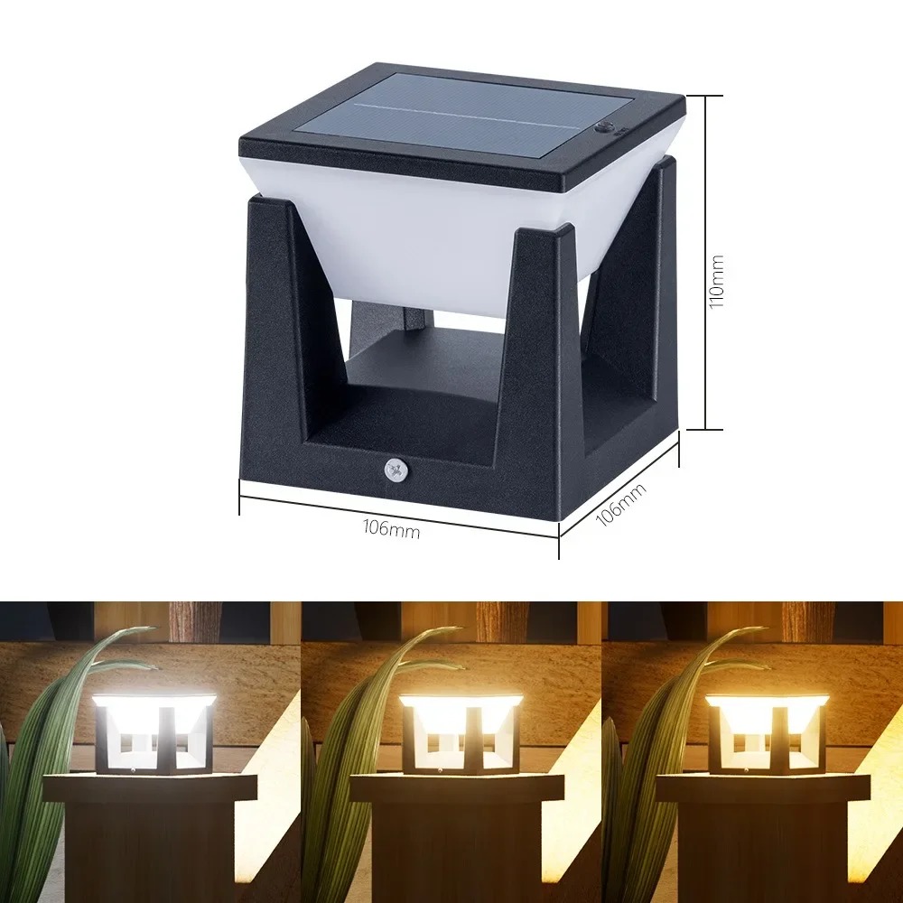 IP65 Waterproof LED Exterior W - Solar Wall Sconce ulasan dan harga