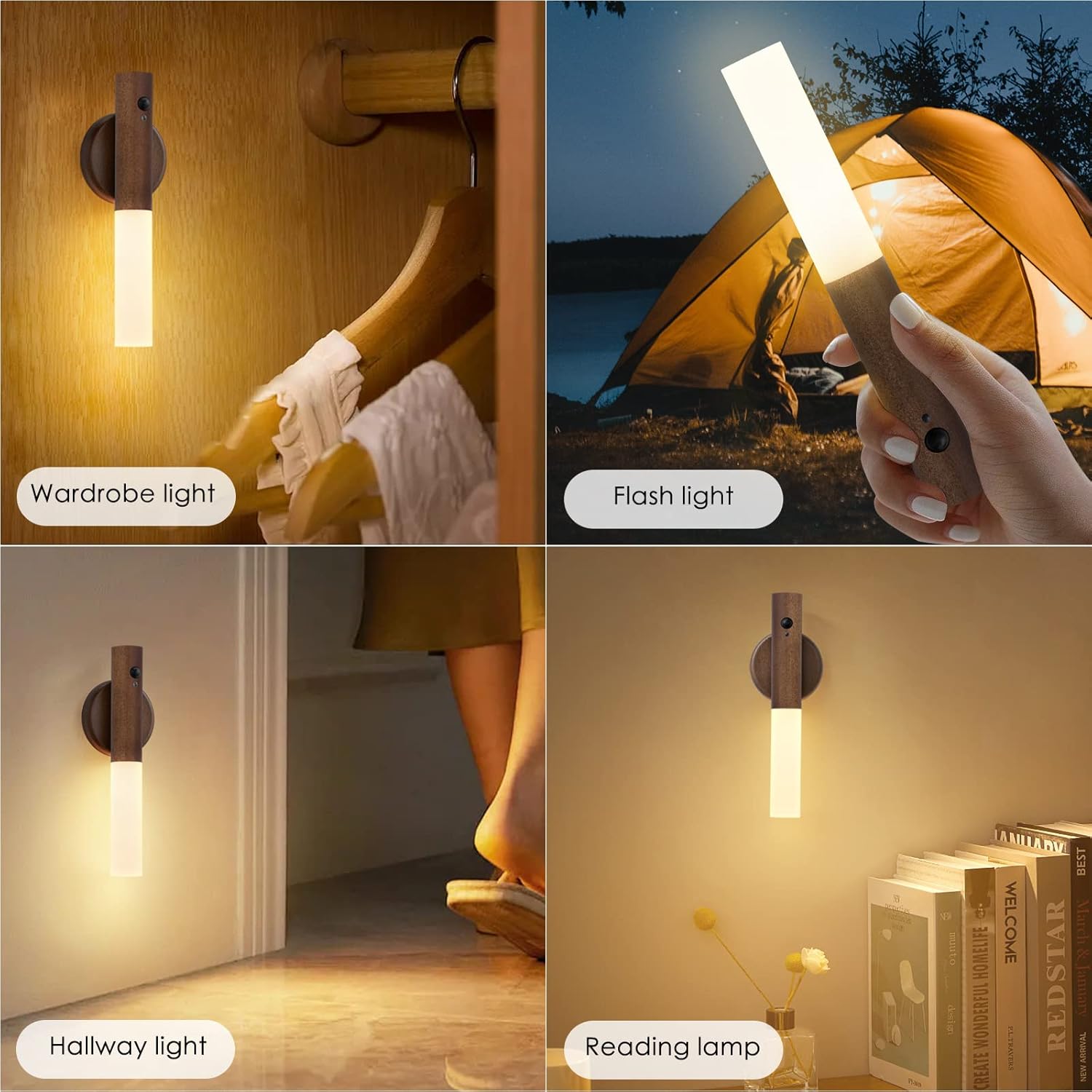 Smart Motion Sensor Night Ligh - Solar Wall Sconce ulasan dan harga