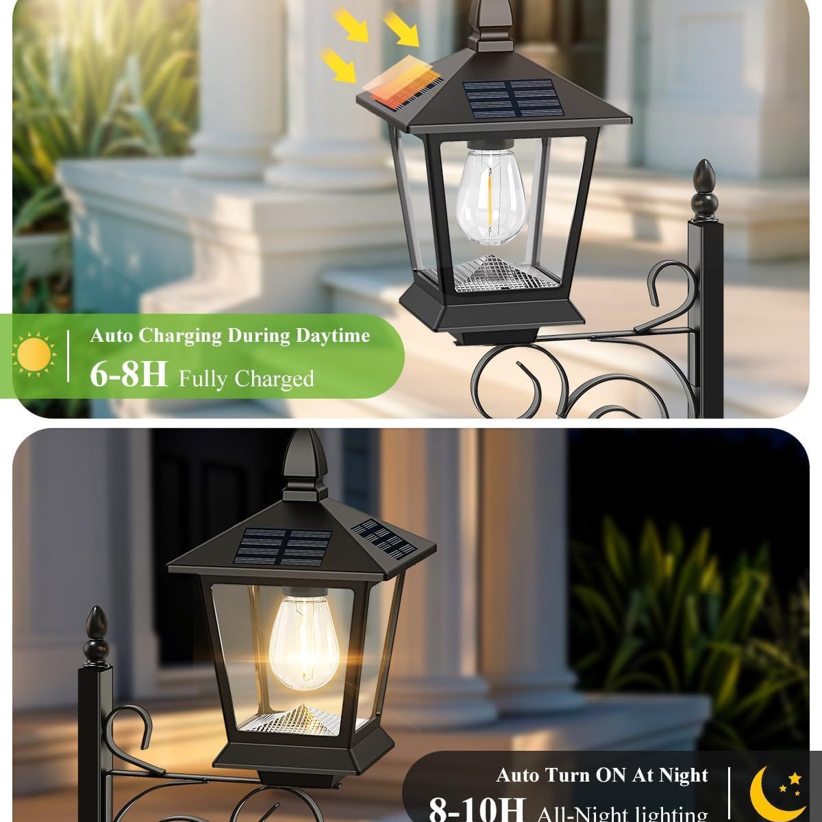 2-in-1 Solar Garden Planter La - Outdoor Lighting Lamp ulasan dan harga