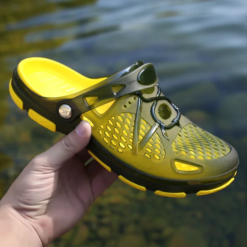 Men Casual Sandals Fashion Sli - Outdoor Lighting Design ulasan dan harga