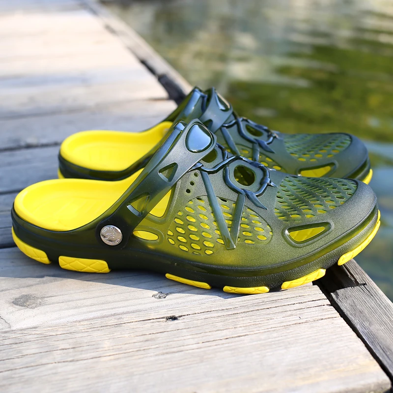 Men Casual Sandals Fashion Sli - Outdoor Lighting Design ulasan dan harga