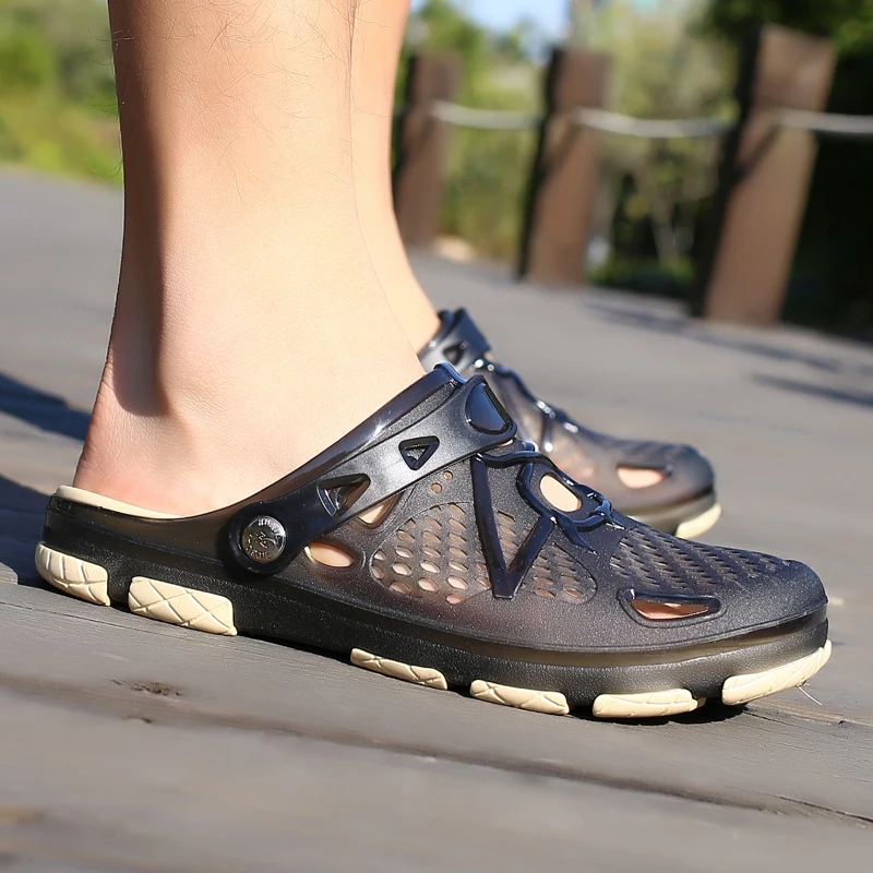Men Casual Sandals Fashion Sli - Outdoor Lighting Design ulasan dan harga