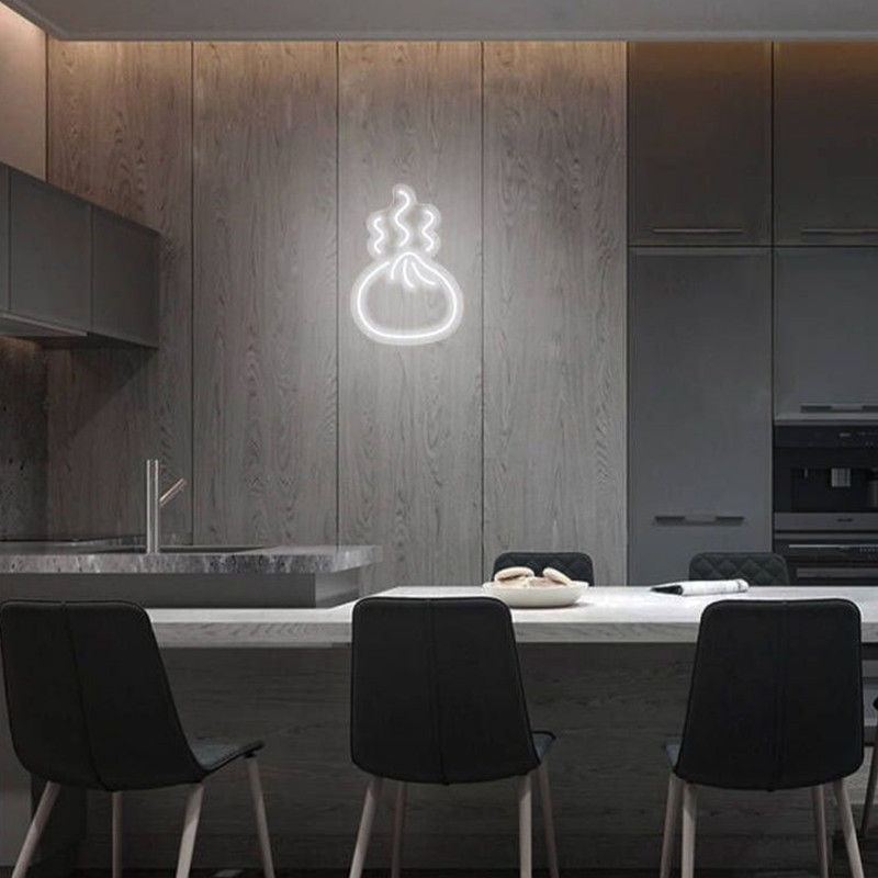Mini Dumplings Neon Sign Custo - Outdoor Lighting Bunnings ulasan dan harga