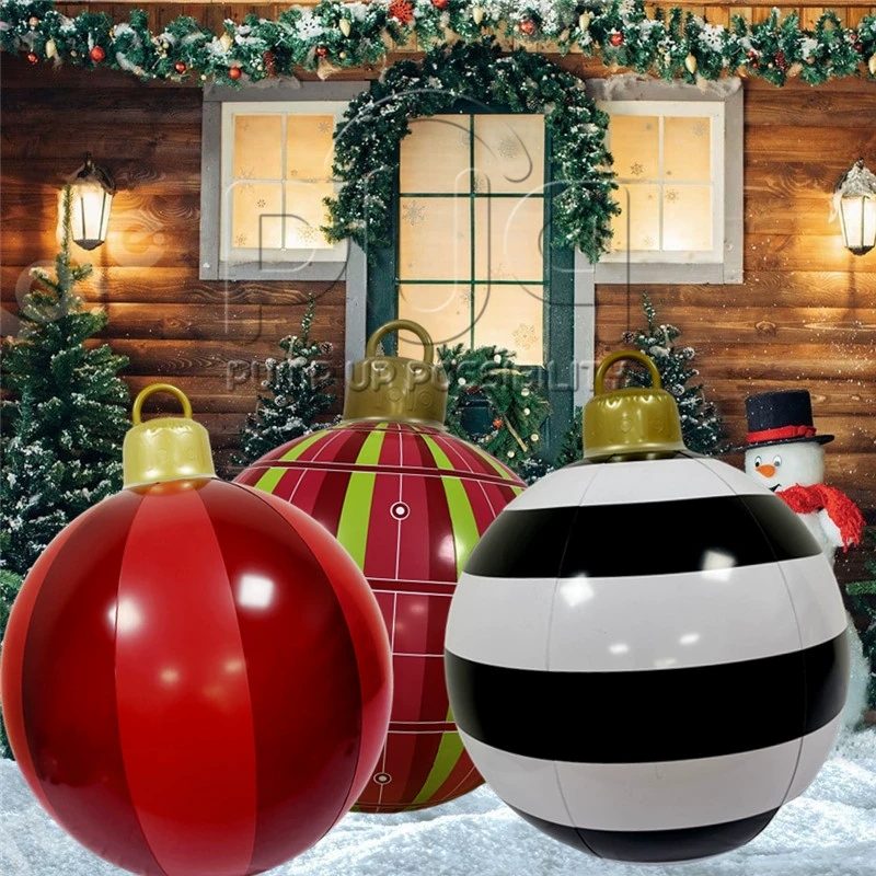 60cm Outdoor Christmas Inflata - Xmas Outdoor Lighting Decorations ulasan dan harga