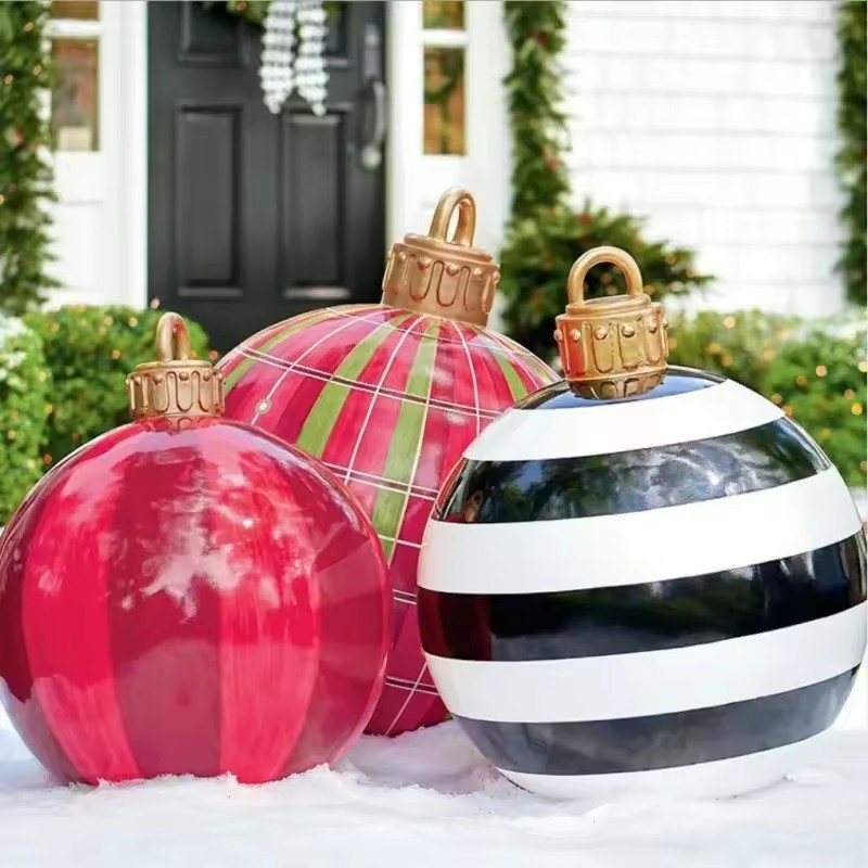60cm Outdoor Christmas Inflata - Xmas Outdoor Lighting Decorations ulasan dan harga