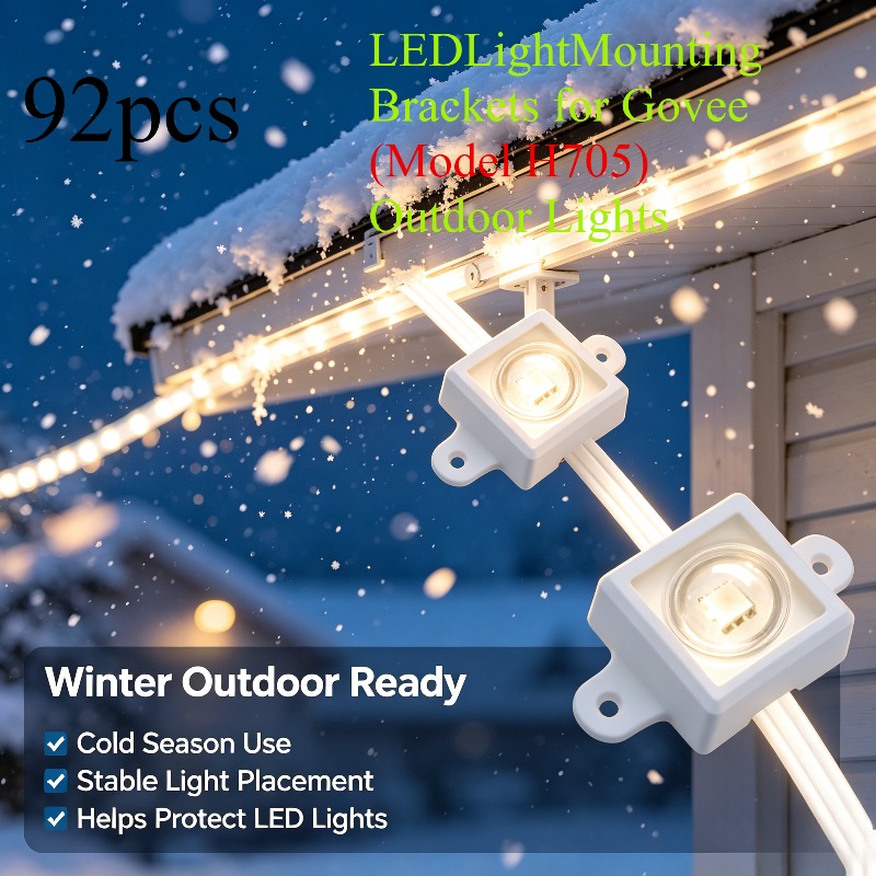 36pcs Outdoor Light Clips with - Outdoor Lighting Govee ulasan dan harga