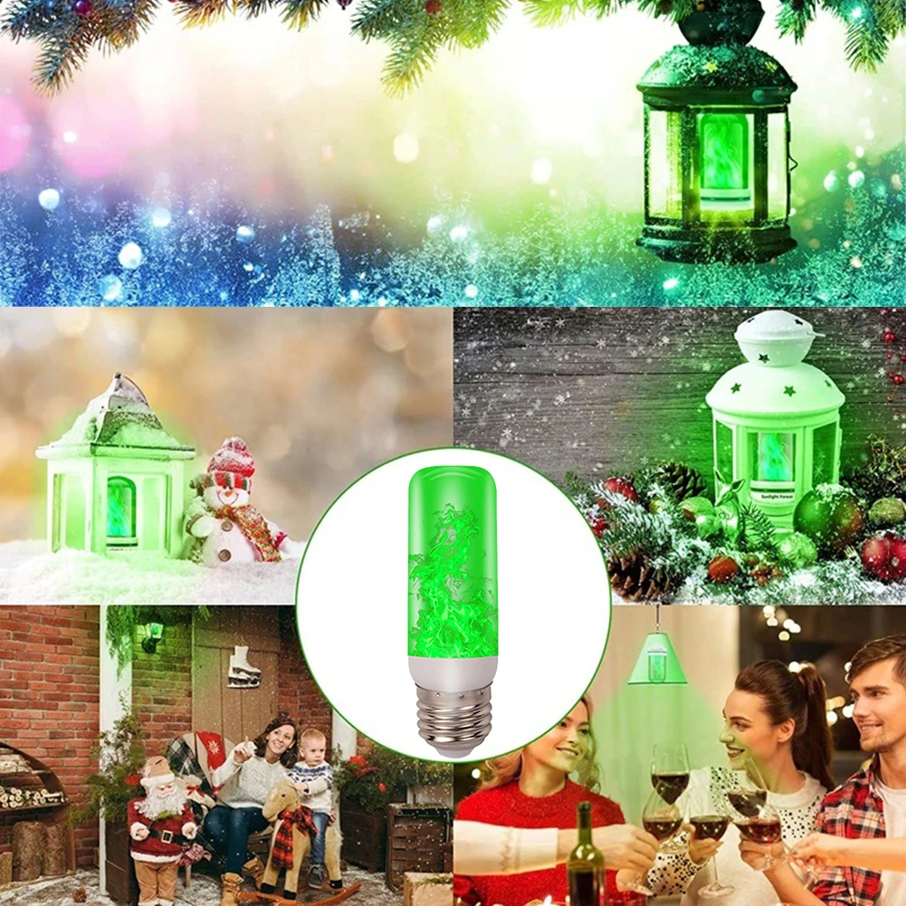 LED Flicker Flame Light Bulb S - Xmas Outdoor Lighting Decorations ulasan dan harga