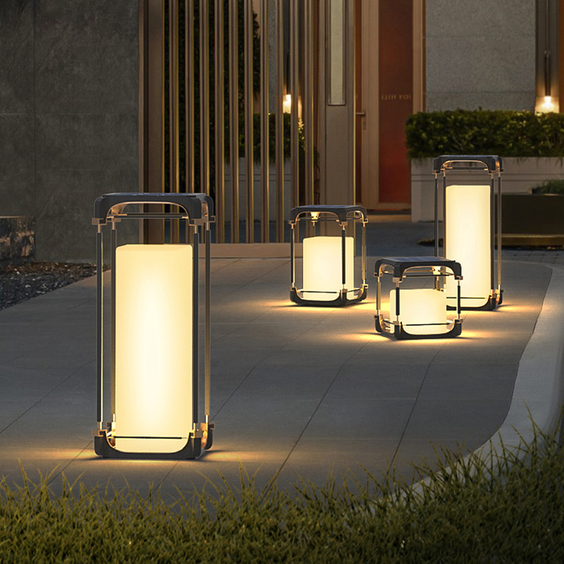 Luminous floor lamp courtyard  - Outdoor Lighting Lamp ulasan dan harga