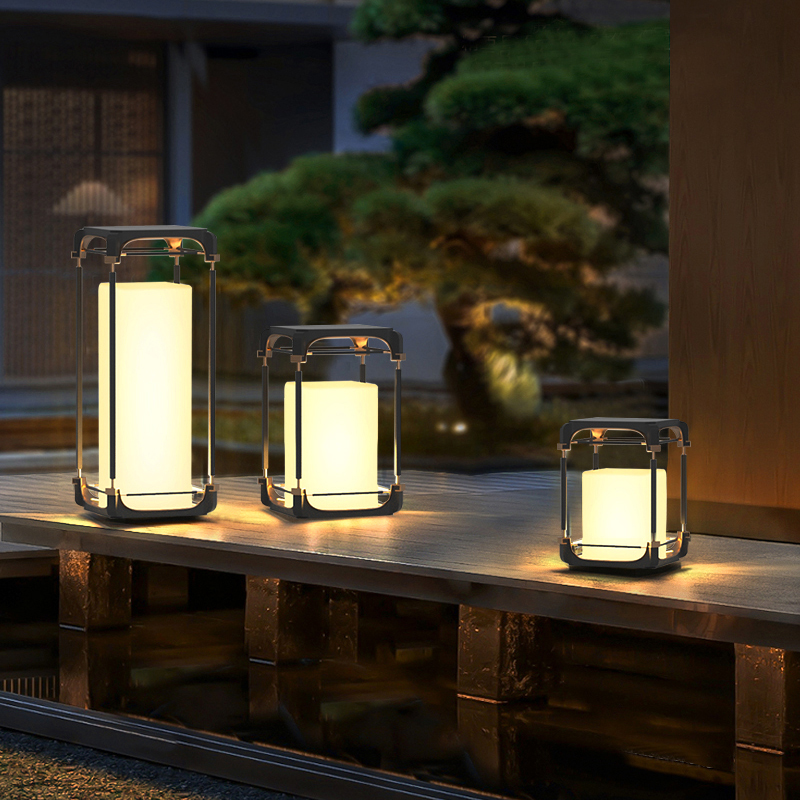 Luminous floor lamp courtyard  - Outdoor Lighting Lamp ulasan dan harga