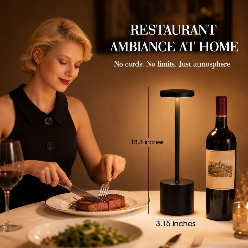Cordless Table Lamp Set 5000mA - Outdoor Lighting Lamp ulasan dan harga