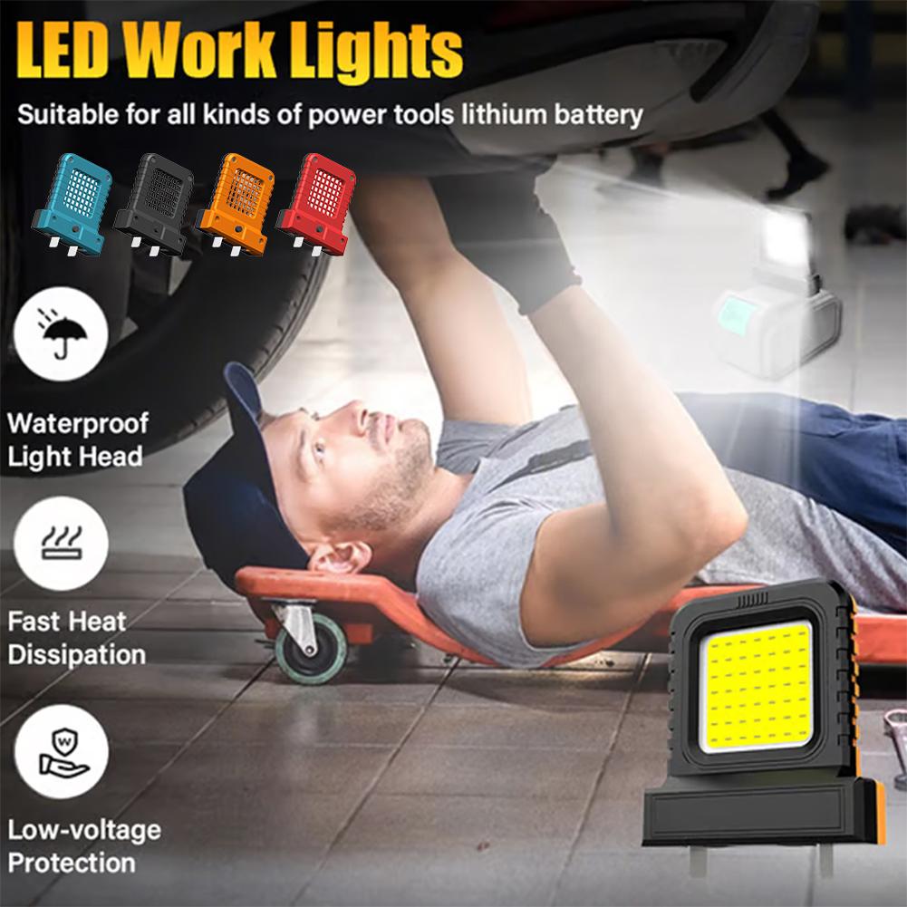 LED Work Light Adjustable Plug - Outdoor Lighting Garage ulasan dan harga