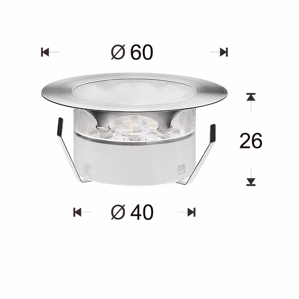 QACA Outdoor Recessed Lamp Low - Outdoor Lighting Voltage ulasan dan harga