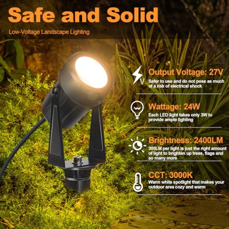 85.3FT LED Outdoor Landscape S - Outdoor Lighting Voltage ulasan dan harga