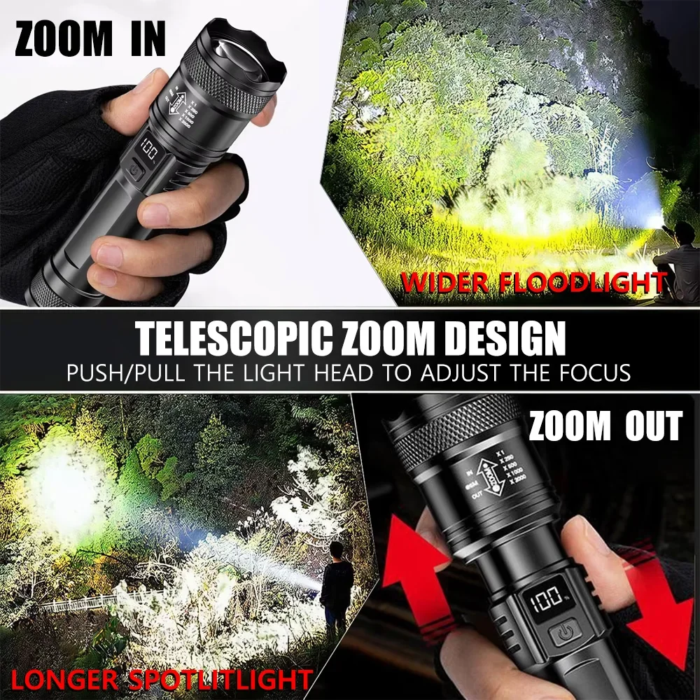 Rechargeable LED Flashlight Zo - Outdoor Lighting Ideas ulasan dan harga