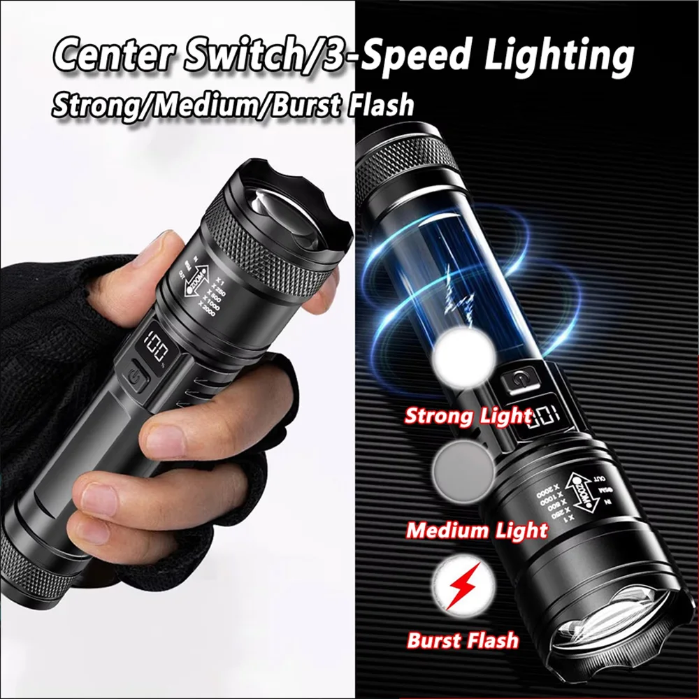 Rechargeable LED Flashlight Zo - Outdoor Lighting Ideas ulasan dan harga
