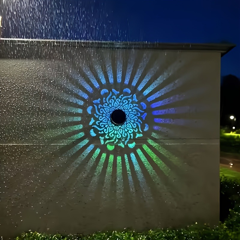 Solar LED Wall Light Mandala P - Bollard Light Garden ulasan dan harga