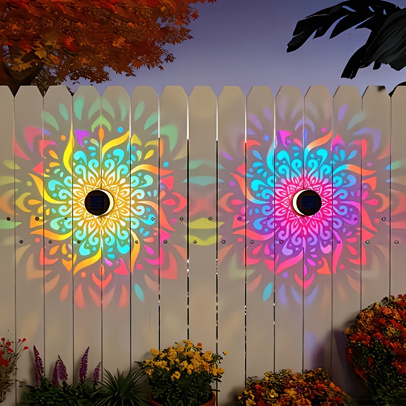 Solar LED Wall Light Mandala P - Bollard Light Garden ulasan dan harga