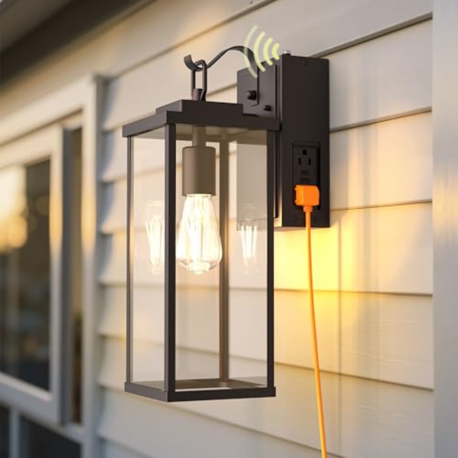 Upgraded Dusk to Dawn Outdoor  - Outdoor Lighting No Outlet ulasan dan harga