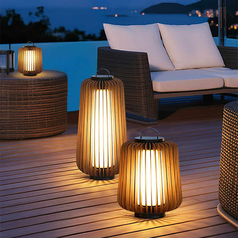 Luminous floor lamp courtyard  - Outdoor Lighting Lamp ulasan dan harga