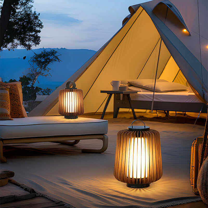 Luminous floor lamp courtyard  - Outdoor Lighting Lamp ulasan dan harga