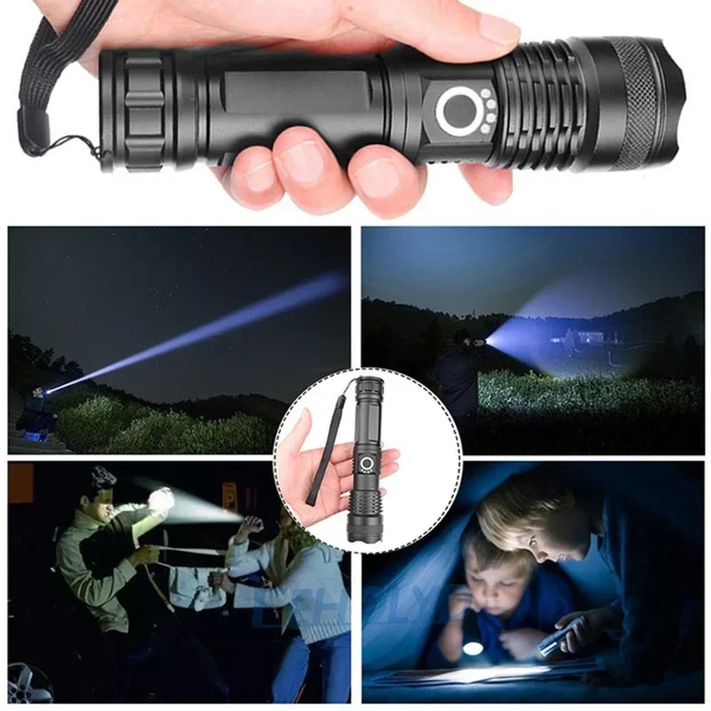 High Power XHP70 Led Flashligh - Outdoor Lighting Ideas ulasan dan harga