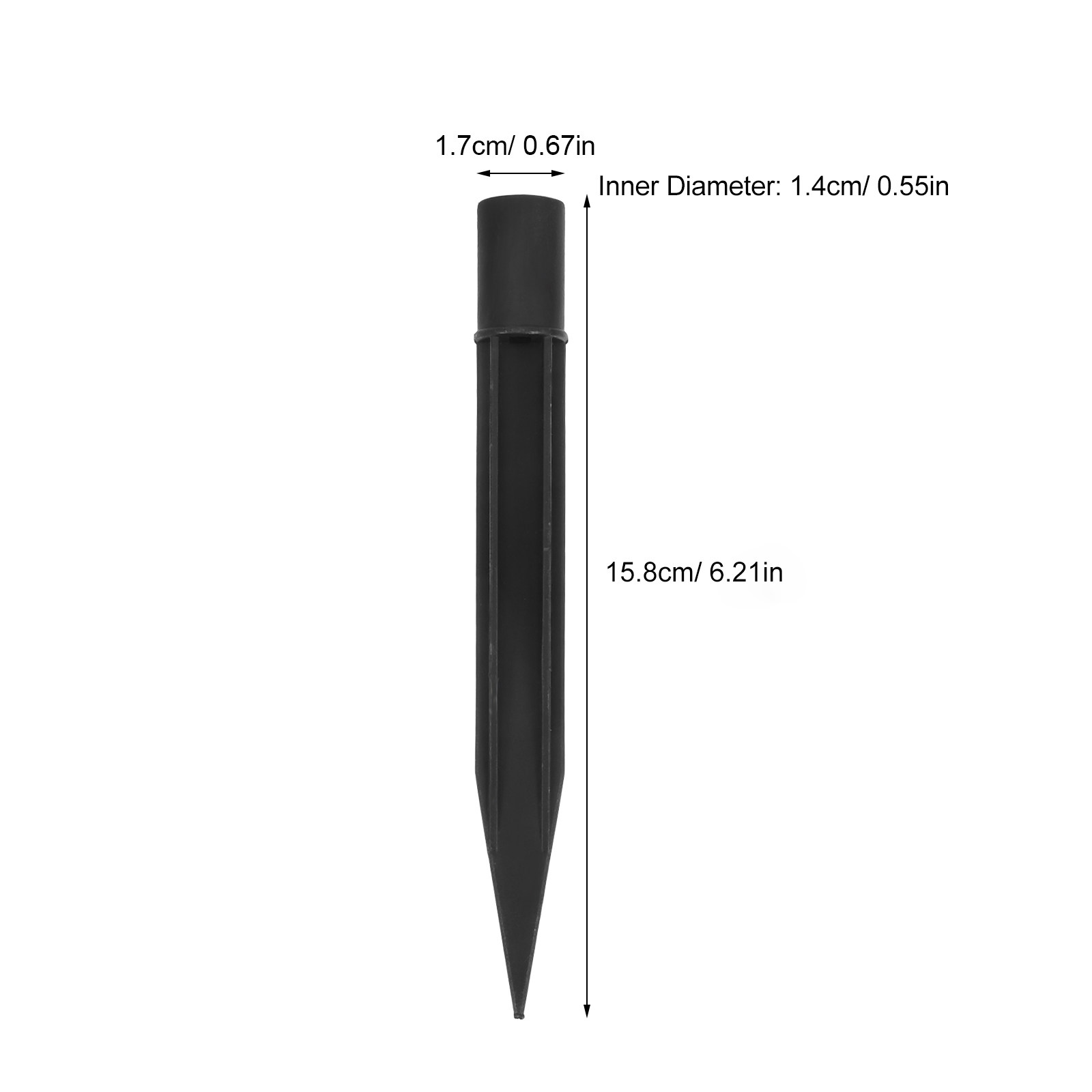 8Pcs Plastic Ground Stakes for - Bollard Light Garden ulasan dan harga