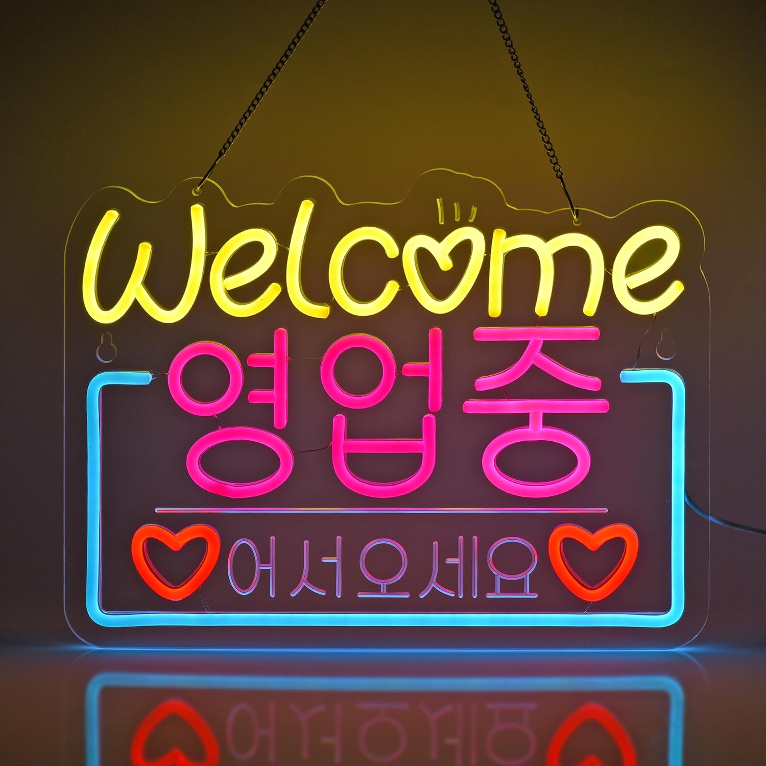 Korean Welcome on Sale Neon Si - Outdoor Lighting For Store ulasan dan harga
